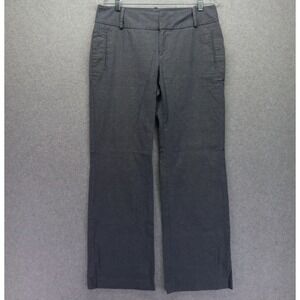 Banana Republic Pants Womens 8 Martin Fit Stretch Dress Slacks Flat Front Blue